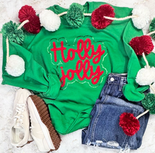Load image into Gallery viewer, Holly Jolly (Glitter and Yarn)