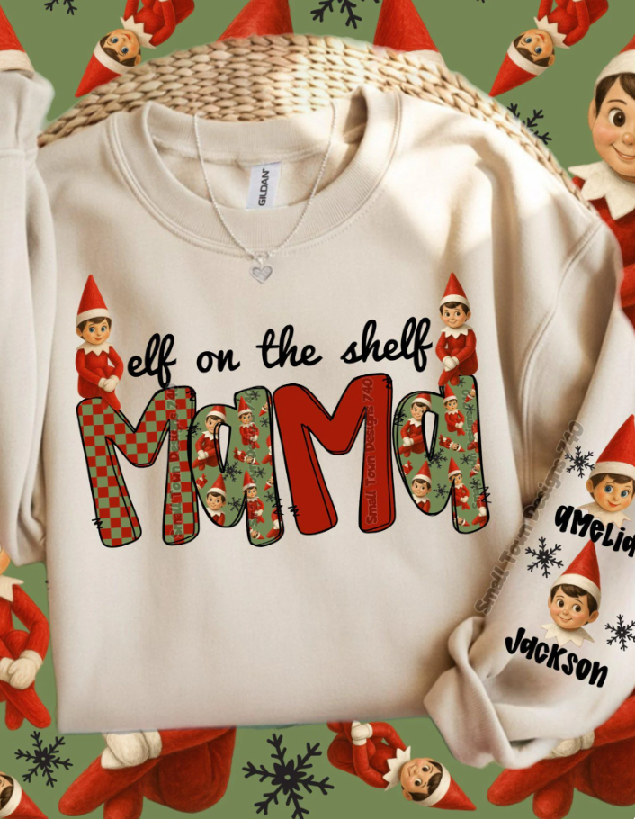 Elf Mama with sleeve