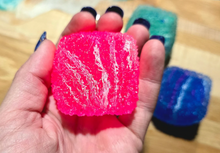 Load image into Gallery viewer, Mystery Textured Swirl Cube Soft Maltose Squishy