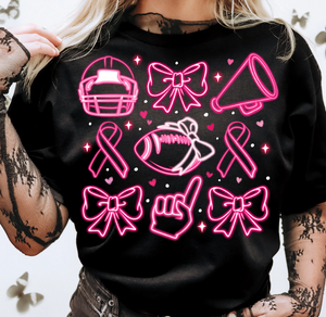 Neon Pink Football