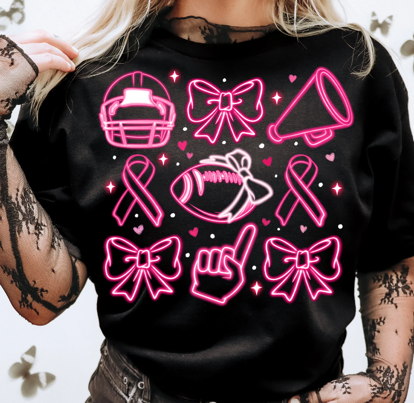 Neon Pink Football