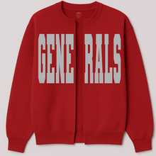 Load image into Gallery viewer, Split Team/Mascot Sweatshirts/Cardigan