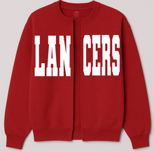 Load image into Gallery viewer, Split Team/Mascot Sweatshirts/Cardigan