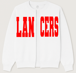 Split Team/Mascot Sweatshirts/Cardigan