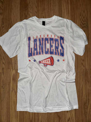 Lakewood Lancers Cheer Distressed