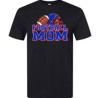 Load image into Gallery viewer, Football mom red and blue