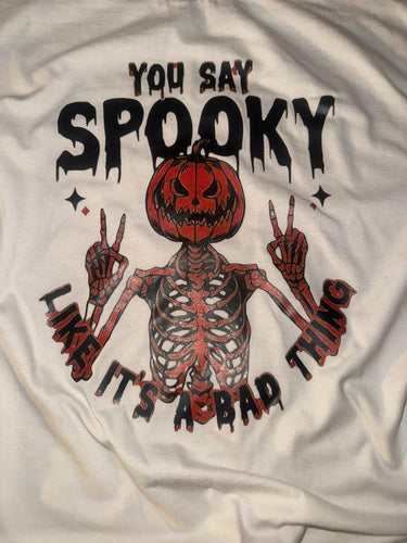 You say spooky like its a bad thing (glitter) F260