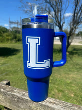 Load image into Gallery viewer, Lancer Football 40oz Tumbler (Double sided)