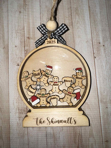 Snow Globe Christmas Ornaments