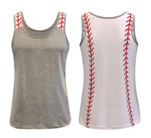 Load image into Gallery viewer, Baseball/Softball/Soccer/Voleyball Tank Top (Blank or any print you want on it)