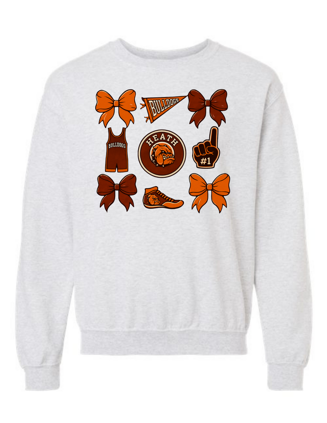 Bulldogs Wrestling Bows