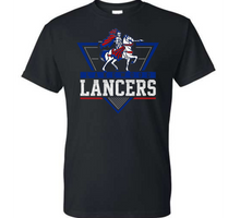 Load image into Gallery viewer, Lakewood Lancers with lancer and horse
