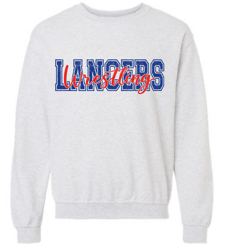 Lancers Wrestling distressed