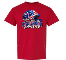 Load image into Gallery viewer, Lakewood Lancers American Flag Helmet