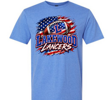 Load image into Gallery viewer, Lakewood Lancers American Flag Football