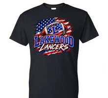 Load image into Gallery viewer, Lakewood Lancers American Flag Football