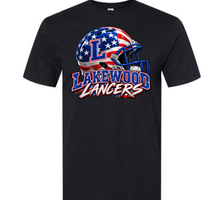 Load image into Gallery viewer, Lakewood Lancers American Flag Helmet