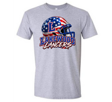 Load image into Gallery viewer, Lakewood Lancers American Flag Helmet