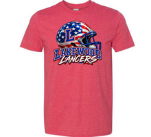 Load image into Gallery viewer, Lakewood Lancers American Flag Helmet
