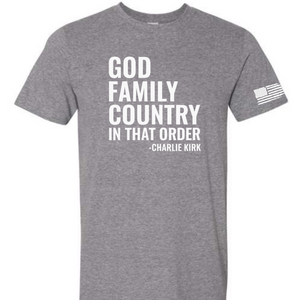 God Family Country