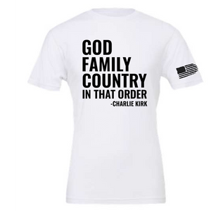 God Family Country