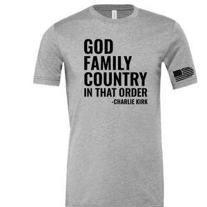 God Family Country