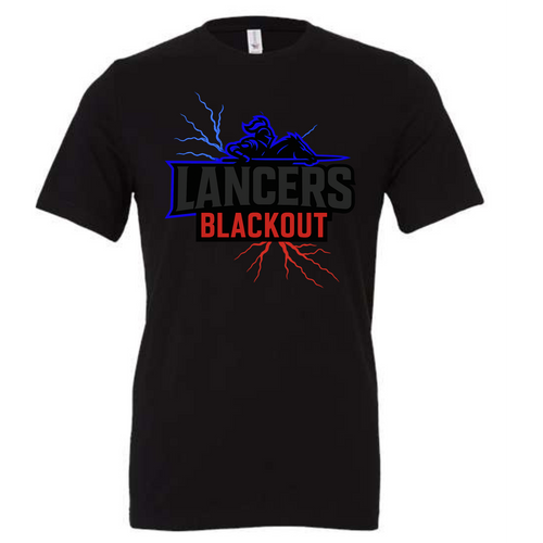 Lancers Blackout lightning bolts