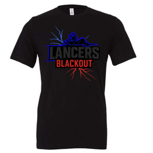 Lancers Blackout lightning bolts