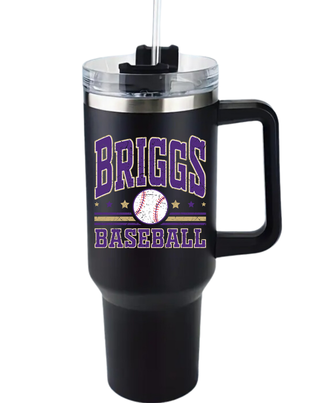 Briggs Baseball 40oz tumbler