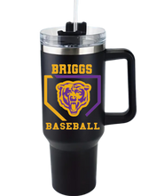 Load image into Gallery viewer, Briggs Baseball 40oz tumbler