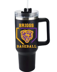 Briggs Baseball 40oz tumbler