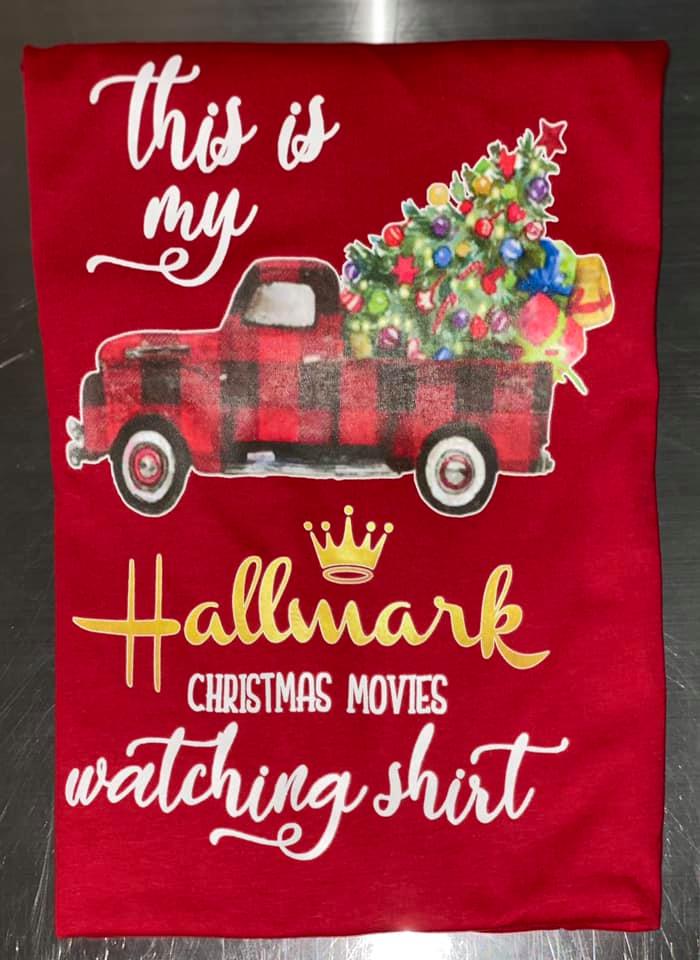 Hallmark Christmas movie shirt (C79-3)