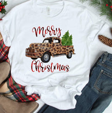 Load image into Gallery viewer, Merry Christmas Leopard Truck (C76-6)