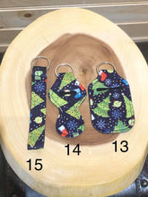 Load image into Gallery viewer, Christmas Chapstick holder, hand sanitizer holder, keychain