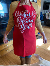 Load image into Gallery viewer, Holiday Aprons one size