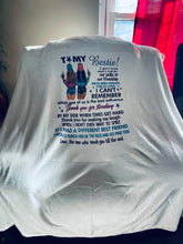 Load image into Gallery viewer, To My Bestie Blankets