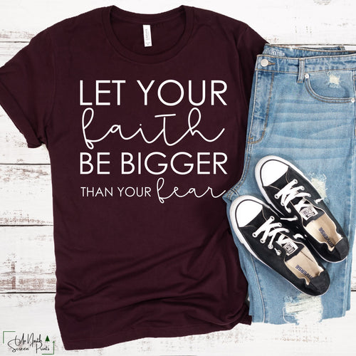 Let your faith be bigger than your fear (R14-4)