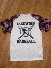 Load image into Gallery viewer, Camo Sleeve Baseball Tee