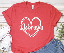 Load image into Gallery viewer, Nebraska State Heart (E347-2)