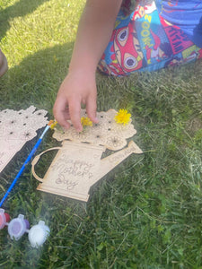 Mothers Day Picked flower holder (DIY paint set)