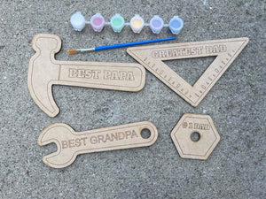 Father's Day magnetic Painting Tool Set