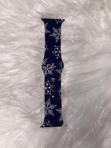 Navy Snowflake Band 38/40MM