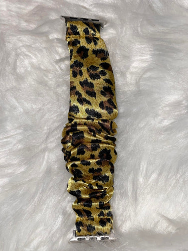 Leopard gold Scrunchie Band 38/40MM