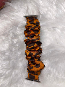 Leopard Brown Scrunchie Band 38/40MM