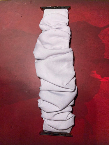 Silver Scrunchie Band 38/40MM