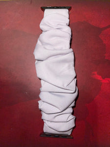 Silver Scrunchie Band 38/40MM