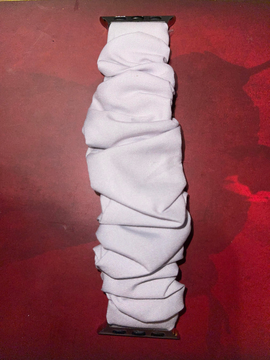 Silver Scrunchie Band 38/40MM