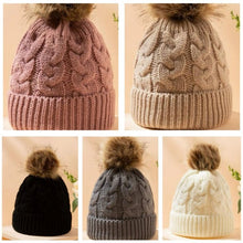 Load image into Gallery viewer, Toddler Pom Pom  Beanie