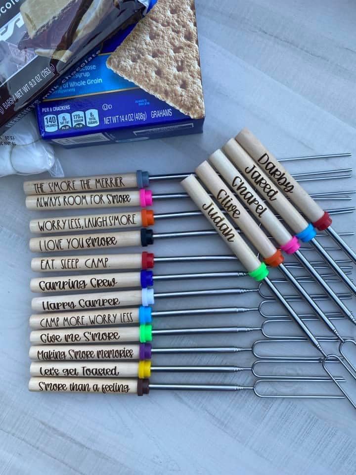 Marshmallow, Hotdog  Roasting sticks