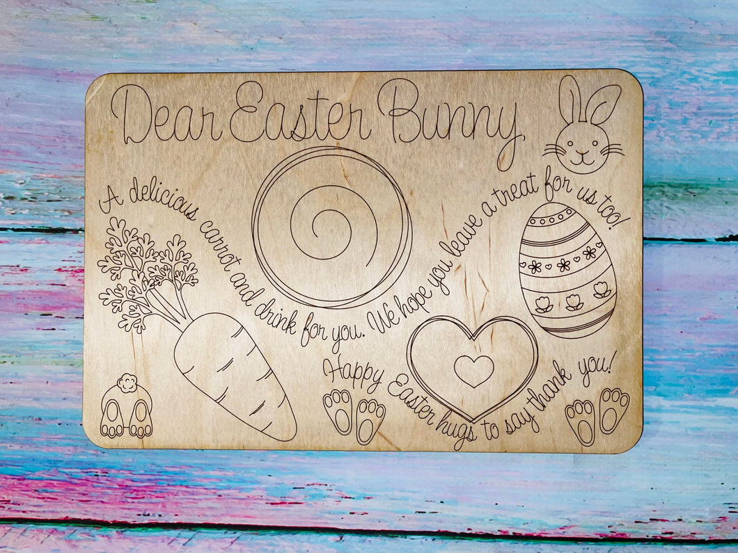 Easter Bunny Tray